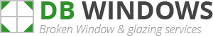 Mill Hill Broken Window Logo